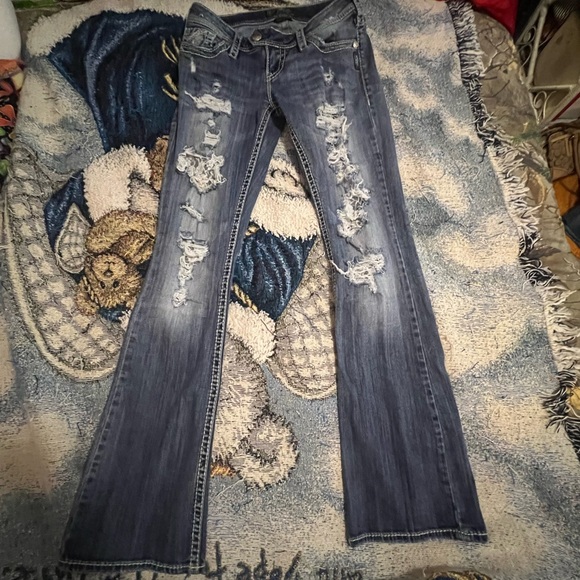 Silver Jeans Denim - Y2K silver jeans low rise flares